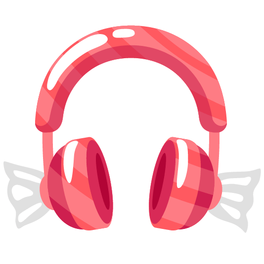 candy headphones