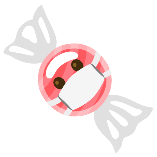 candy mask