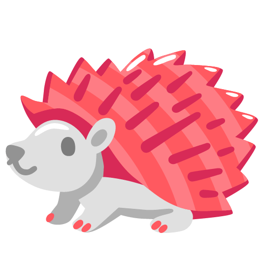 candy hedgehog