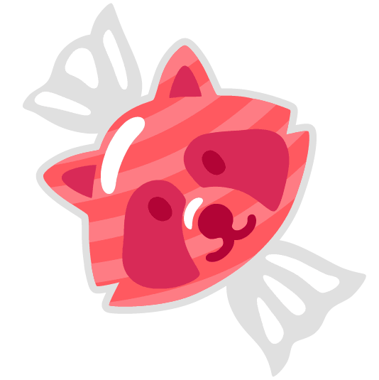 candy raccoon