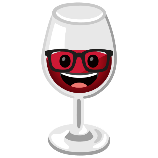 wine glass nerd face
