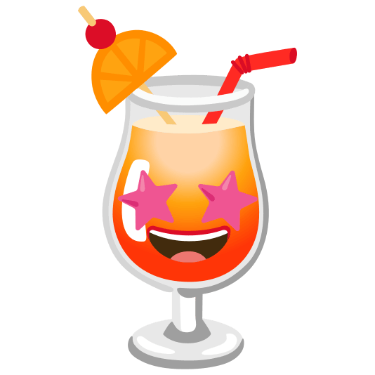 tropical drink star struck