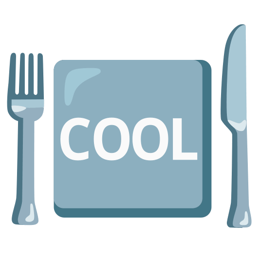 knife fork plate cool