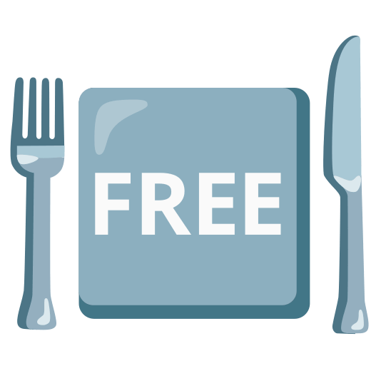 knife fork plate free