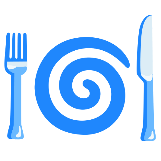 knife fork plate cyclone