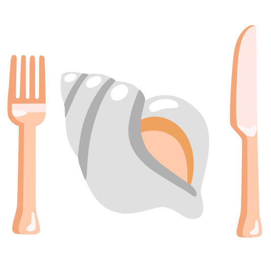 knife fork plate shell