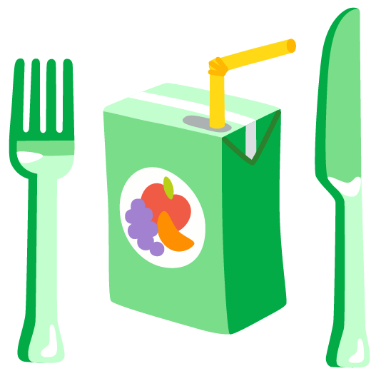 knife fork plate beverage box