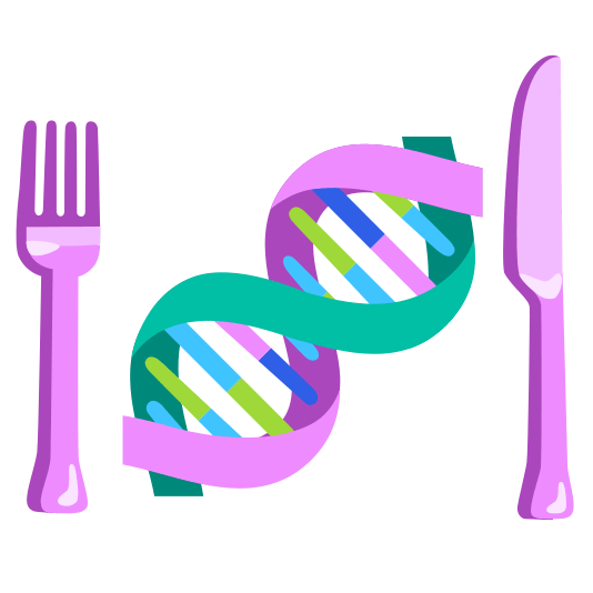 knife fork plate dna