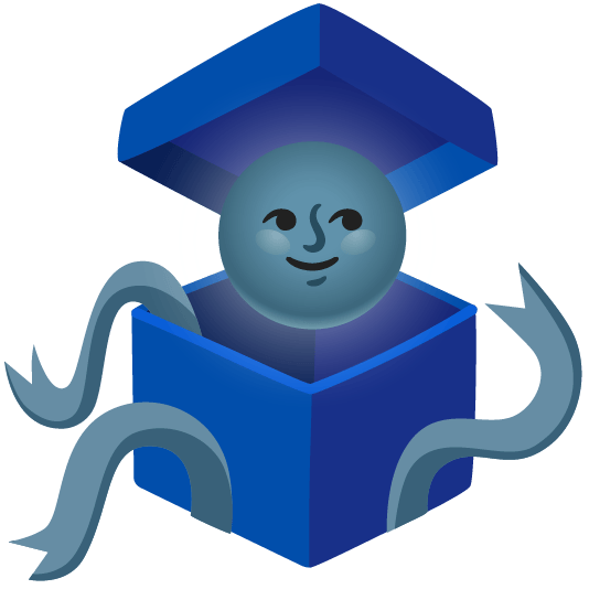 gift new moon with face