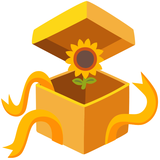 gift sunflower