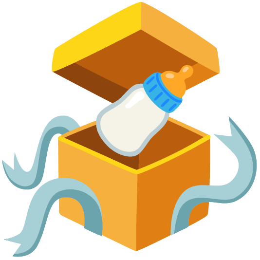 gift baby bottle