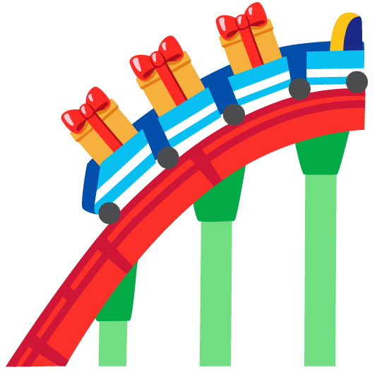 gift roller coaster