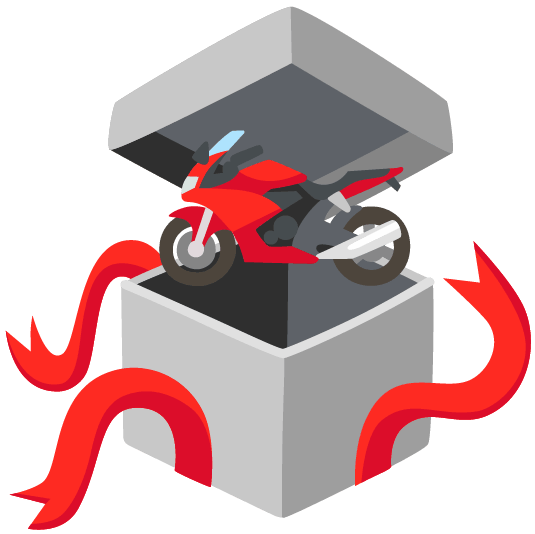 gift racing motorcycle