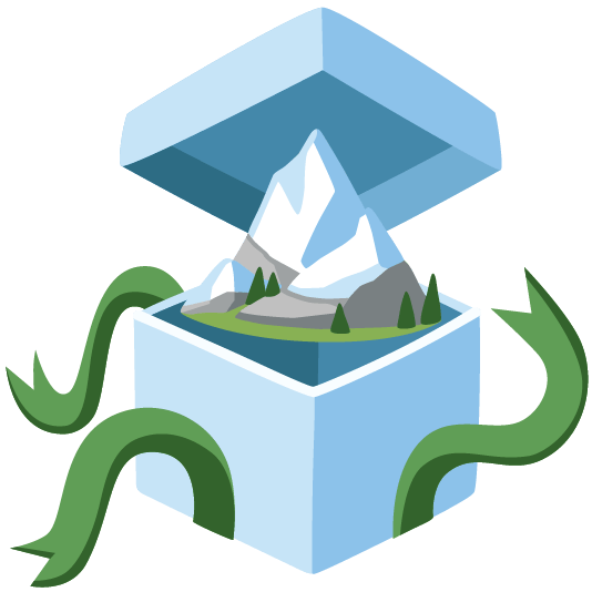 gift snow capped mountain