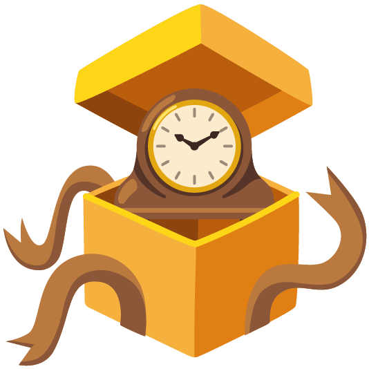 gift mantelpiece clock