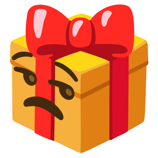 gift unamused