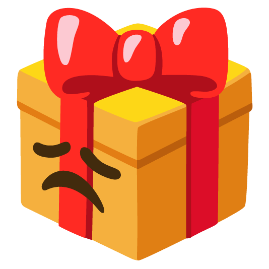 gift disappointed