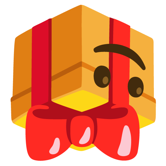 gift upside down face