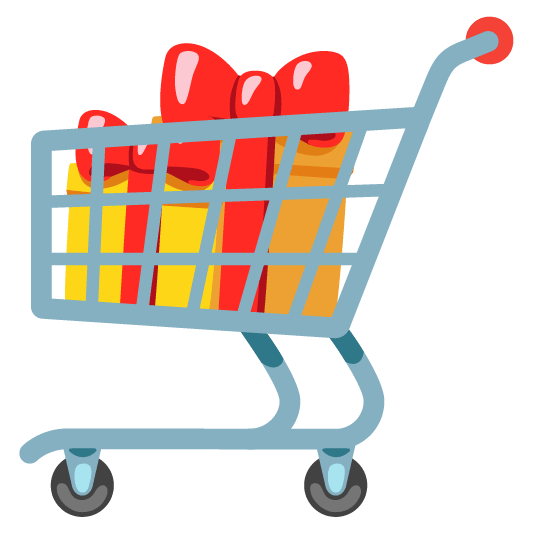 gift shopping trolley