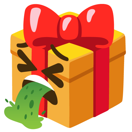 gift face vomiting