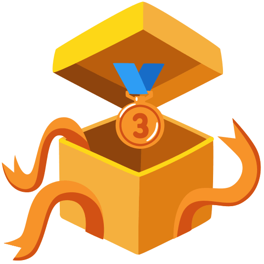 gift third place medal