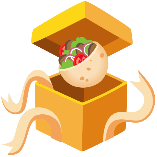 gift stuffed flatbread