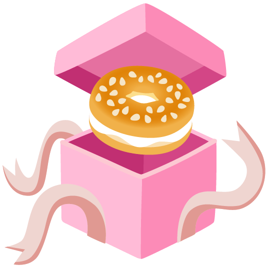gift bagel