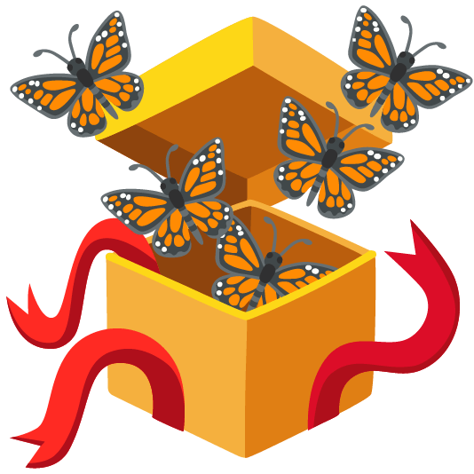 gift butterfly