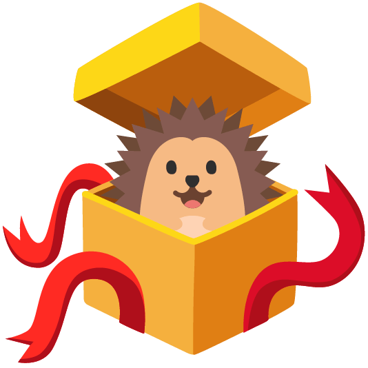gift hedgehog