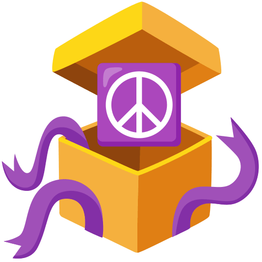 gift peace symbol