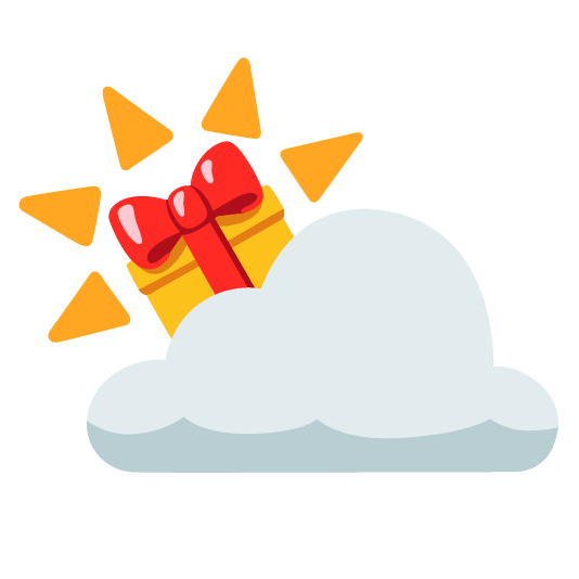 gift partly sunny