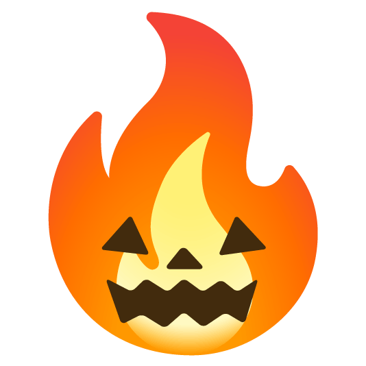 jack o lantern fire