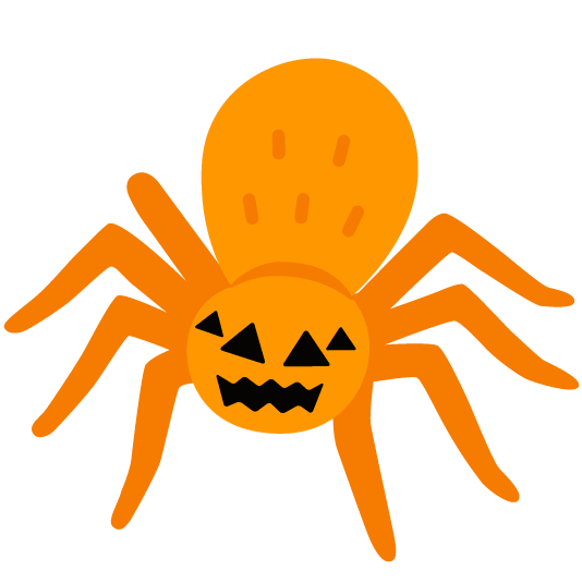 jack o lantern spider