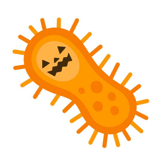 jack o lantern microbe