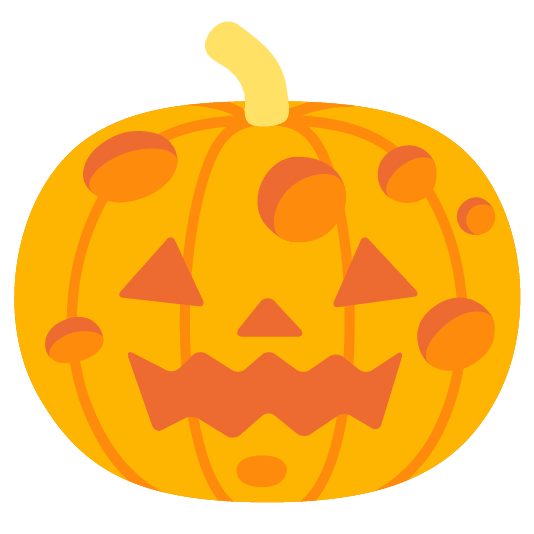 jack o lantern cheese wedge