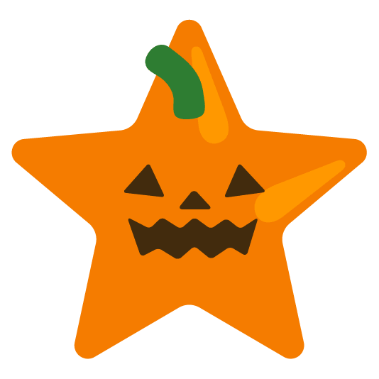 jack o lantern star