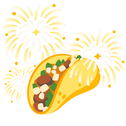 fireworks taco