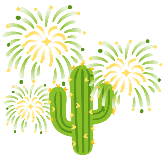 fireworks cactus