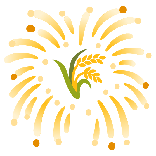 fireworks ear of rice