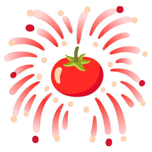 fireworks tomato