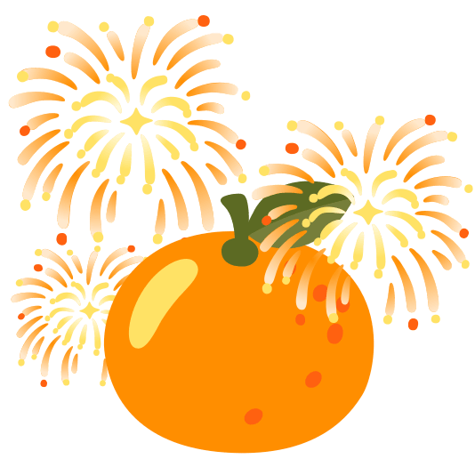 fireworks tangerine