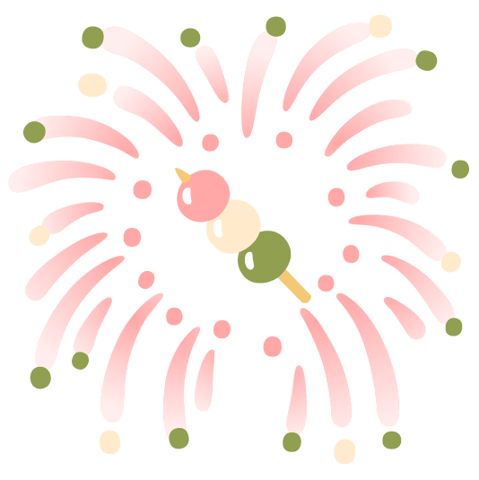 fireworks dango