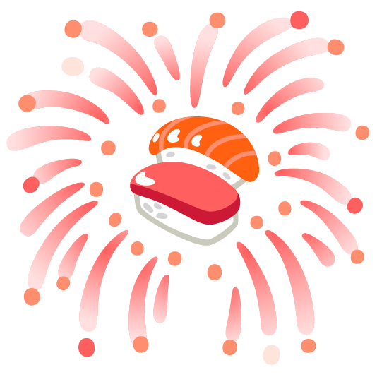 fireworks sushi