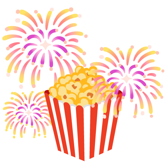fireworks popcorn