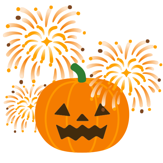 fireworks jack o lantern