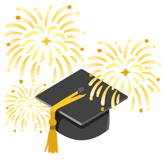 fireworks mortar board
