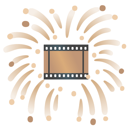 fireworks film frames