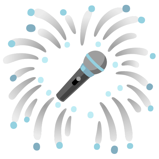 fireworks microphone