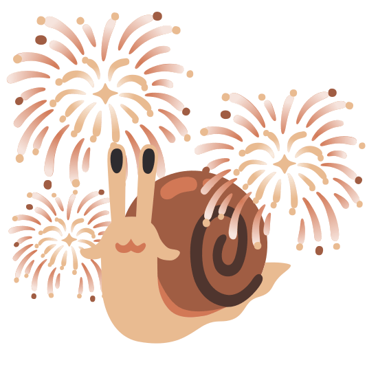fireworks snail