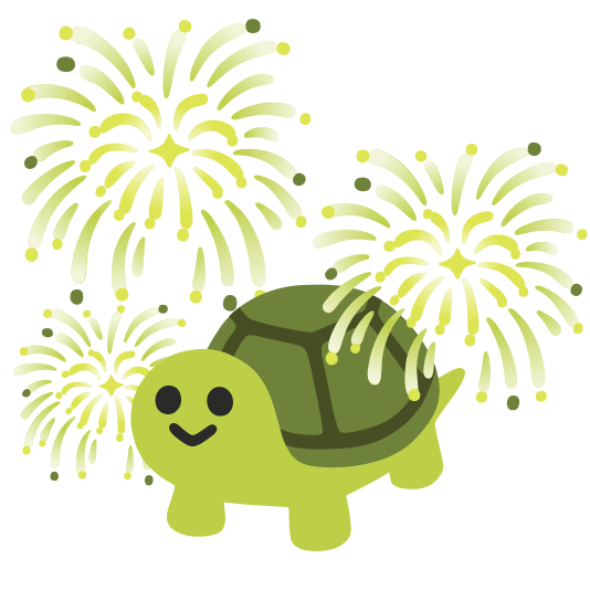 fireworks turtle
